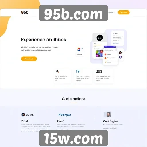 Análise da interface do usuário do 95b.com